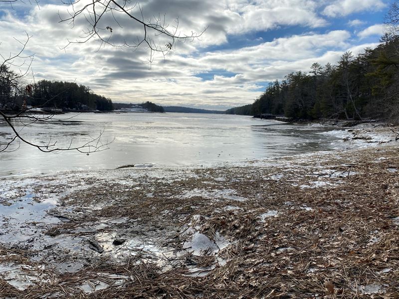 Maine Midcoast River Land for Sale : Alna : Lincoln County : Maine
