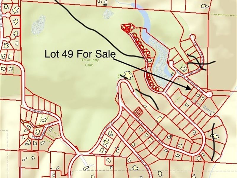 Terri Pines Lot 49 for Sale Cul : Cullman : Cullman County : Alabama