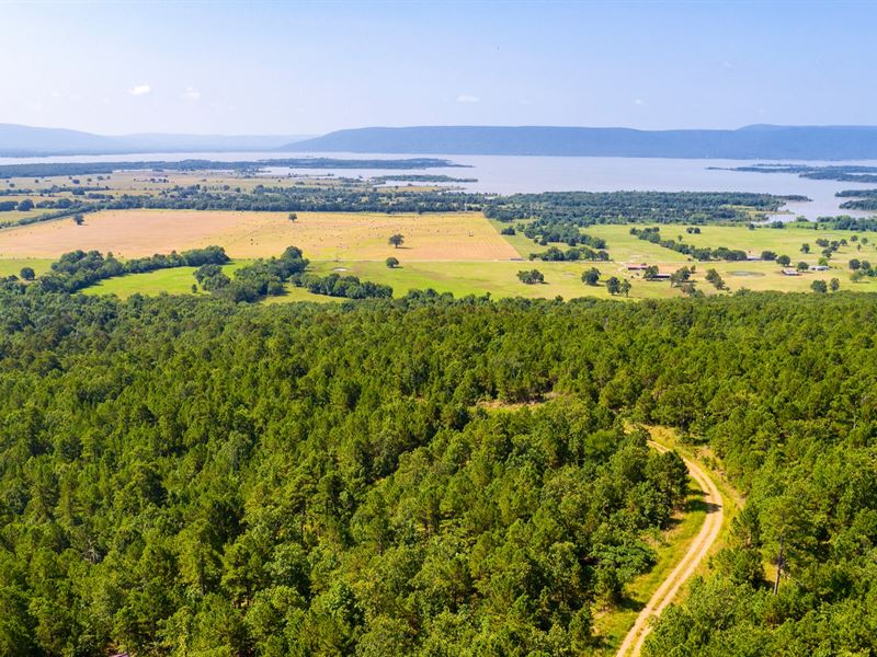 Lake View, Wooded, Utilities : Tuskahoma : Latimer County : Oklahoma