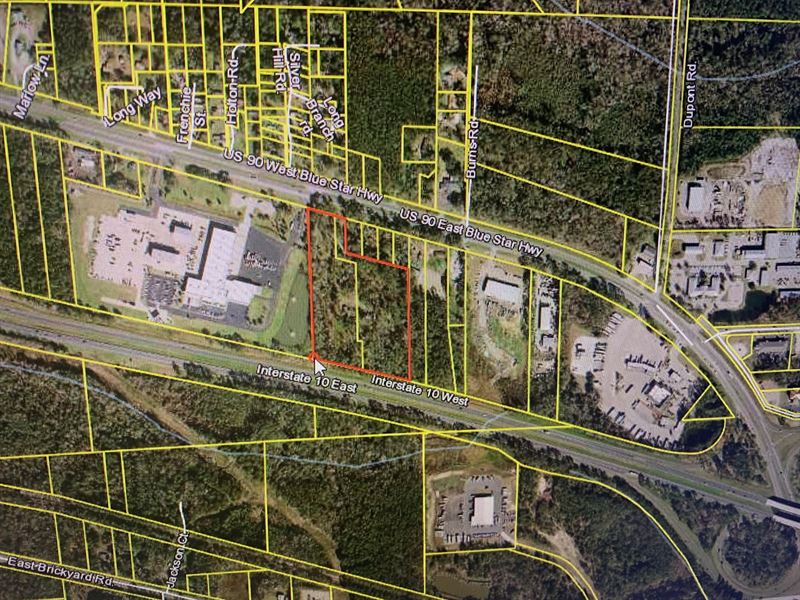 Large Commercial Lot : Midway : Gadsden County : Florida