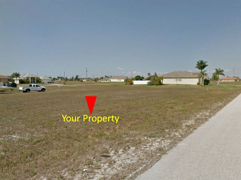 .23 Acre Cleared Lot in Cape Coral : Cape Coral : Lee County : Florida