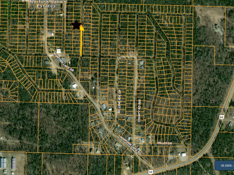 Sapling Ln in Henderson Open Zoning : Henderson : Baxter County : Arkansas