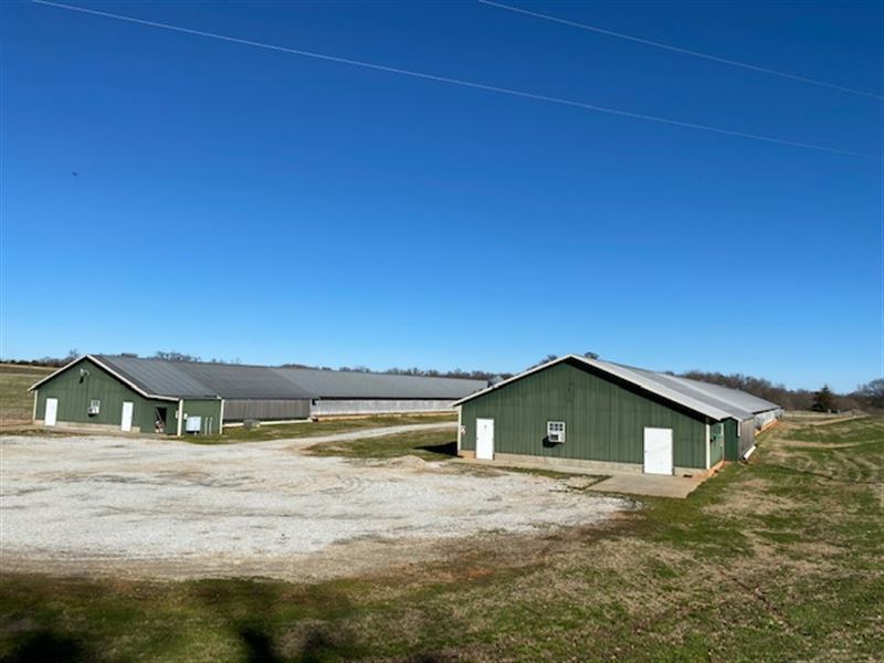 4 House Poultry Breeder Farm : Royston : Elbert County : Georgia