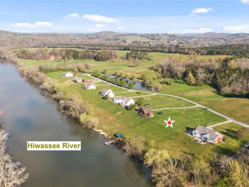 124 +/- ft Hiwassee River Frontage : Calhoun : Polk County : Tennessee