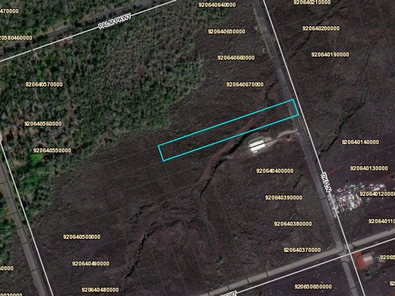 Beautiful 1 Acre Lot in H.O.V.E : Hawaiian Ocean View : Hawaii County : Hawaii