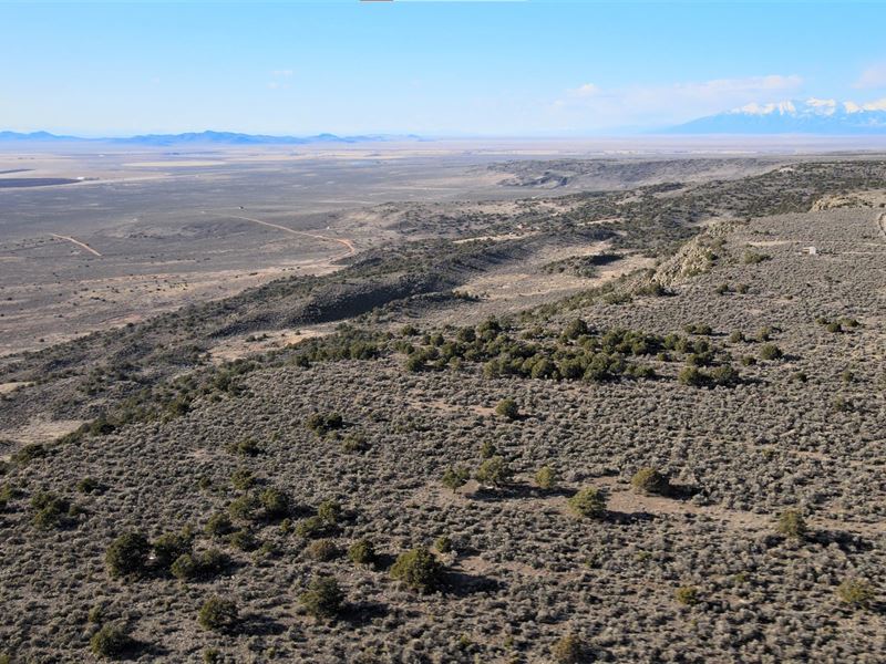 Stunning Mountain & Valley Views : San Luis : Costilla County : Colorado