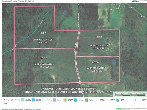 Land Cherokee County, Texas : Jacksonville : Cherokee County : Texas