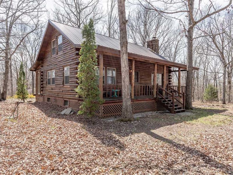 Log Cabin on 8 Acres for Sale in Bu, Lot for Sale in Missouri, 281150