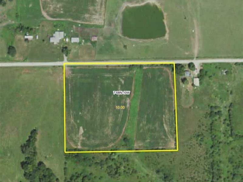 Rare 10 Acre Property Near Lake Sug : Milton : Van Buren County : Iowa