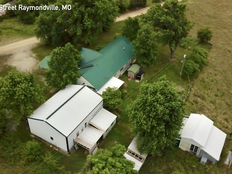 Hobby Farm, Country Home, Missouri : Raymondville : Texas County : Missouri