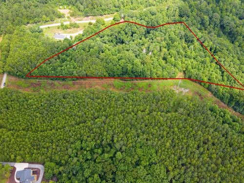 9.8 Ac Country Living and Privacy : Fairmount : Pickens County : Georgia