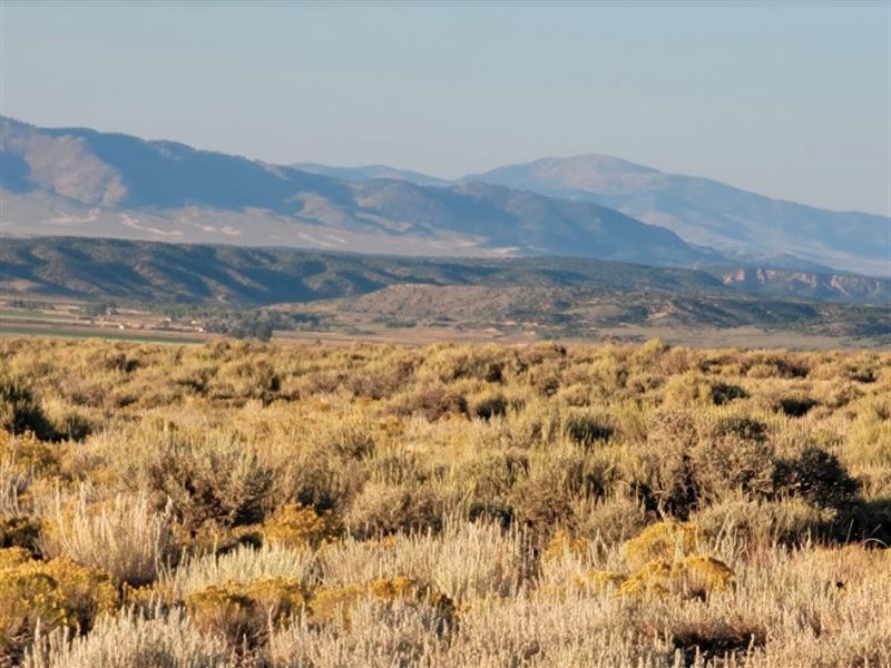 10 Ac with Stunning Panoramic Views : Blanca : Costilla County : Colorado