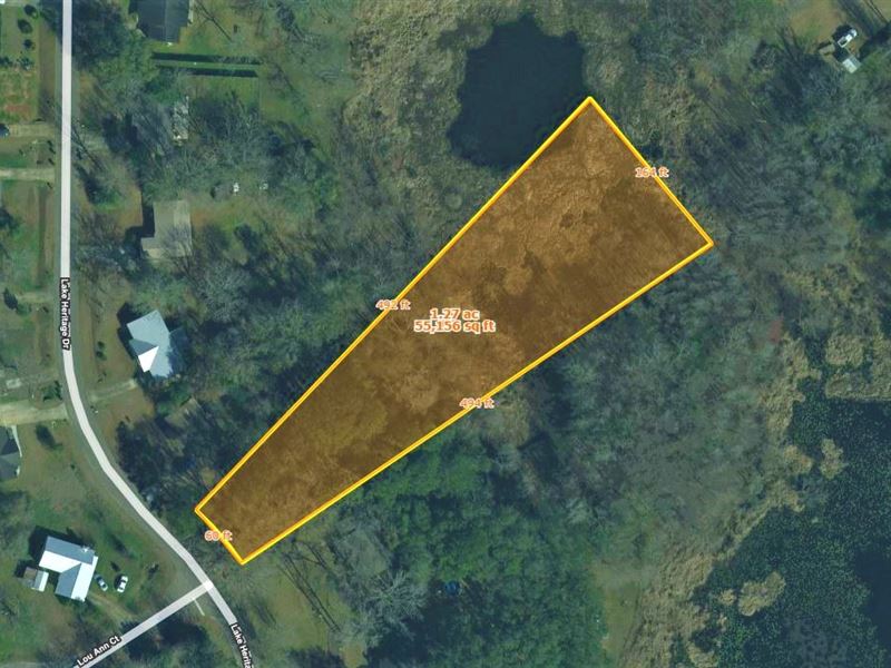 Lakeside Lot in Tallahassee : Tallahassee : Leon County : Florida
