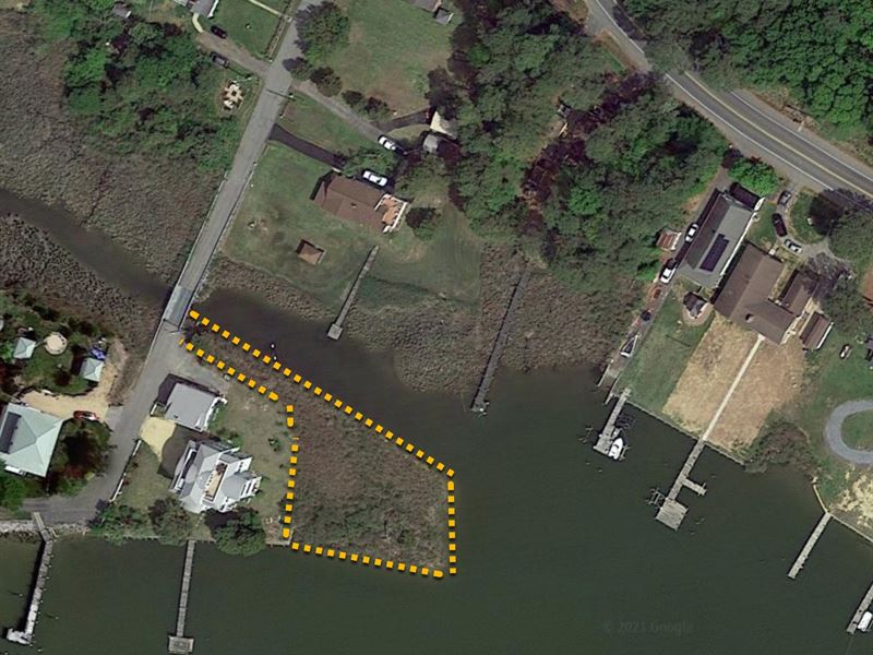 Discounted Waterfront Buildable Lot : Newburg : Charles County : Maryland