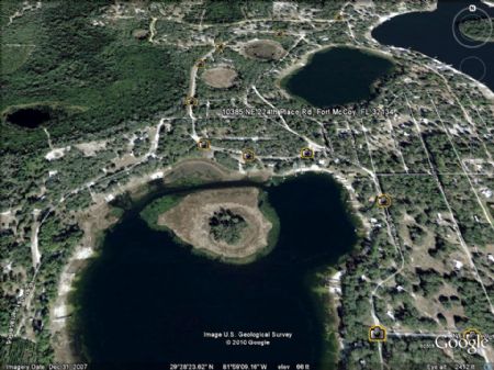 Cheapest Lot $5k Pegram Lake : Fort Mccoy : Marion County : Florida