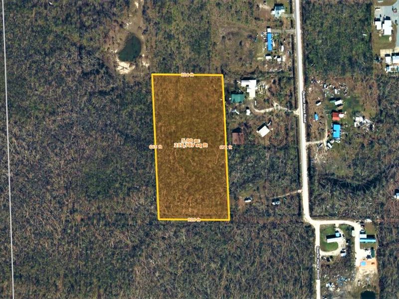 5 Acre Lot Perfect for Investors : Port St Joe : Gulf County : Florida