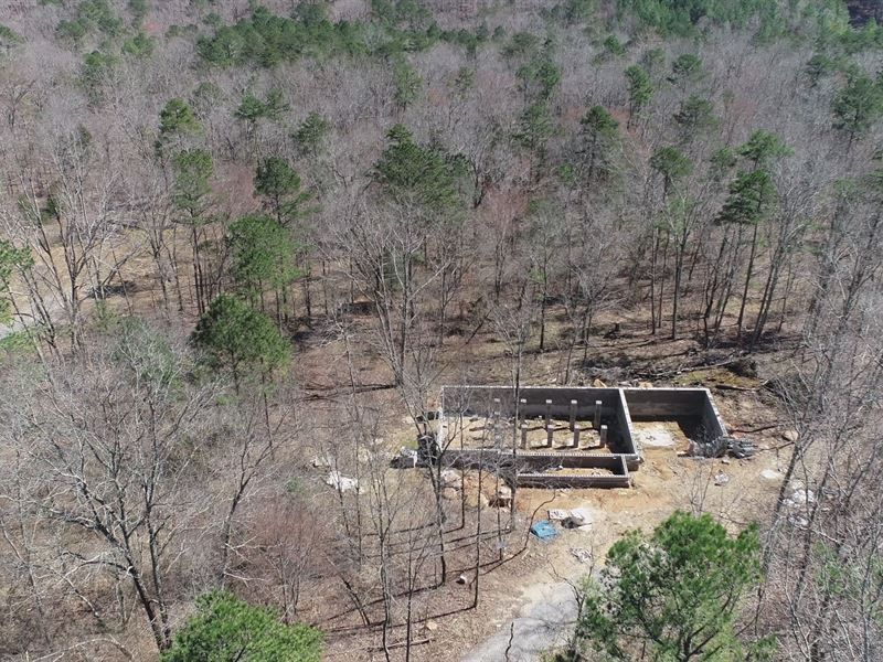 5 Acres with Foundation Started : Trussville : Saint Clair County : Alabama