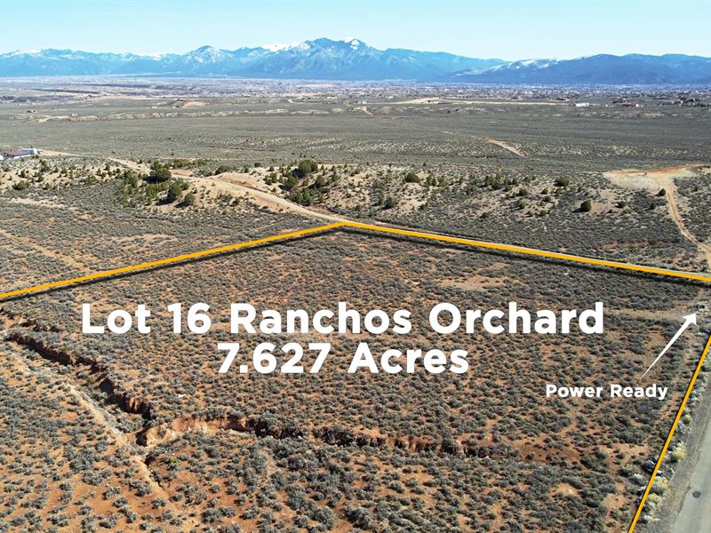 Powered Pueblo Desertscape in Taos : Ranchos De Taos : Taos County : New Mexico