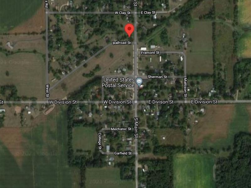 Small Creek Vacant Corner Lot : Sherwood : Branch County : Michigan