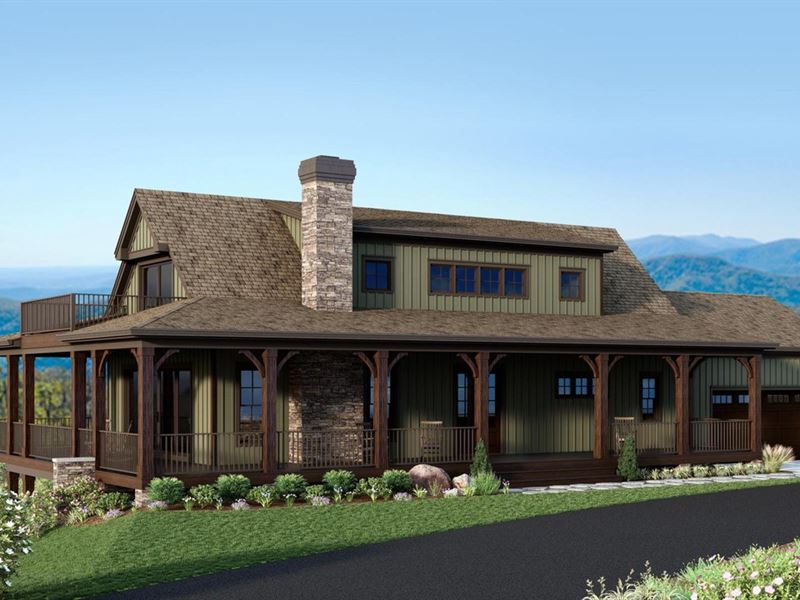 T-3 Thunder Ridge Lane Spec House : Blowing Rock : Watauga County : North Carolina