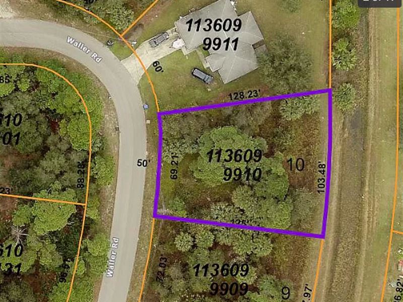 Builder Ready Lot : North Port : Sarasota County : Florida
