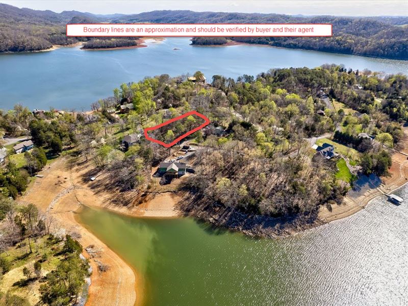 Cherokee Lake View Building Lot : Mooresburg : Hawkins County : Tennessee