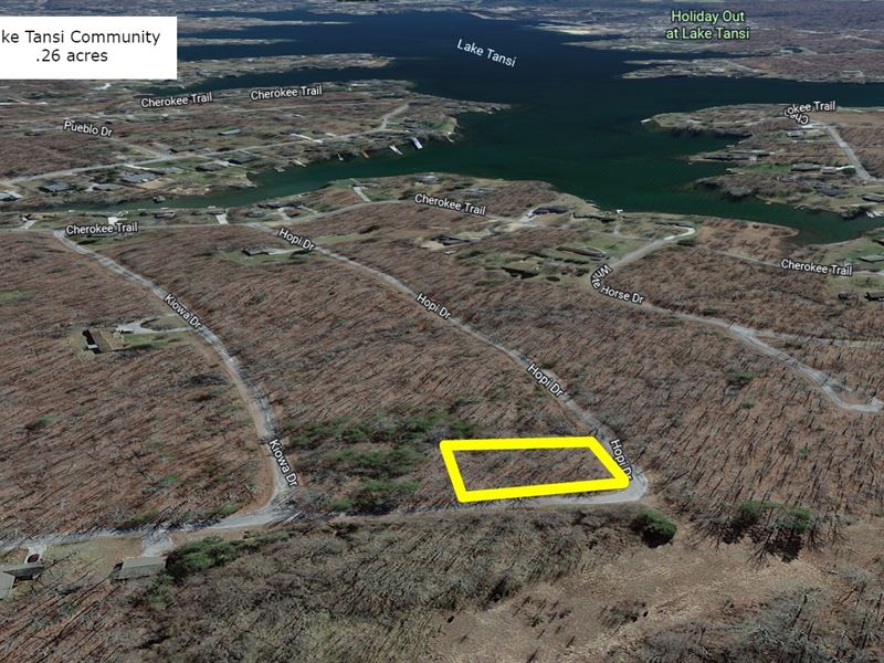 .26 Acre Corner Lot in Lake Tansi : Crossville : Cumberland County : Tennessee