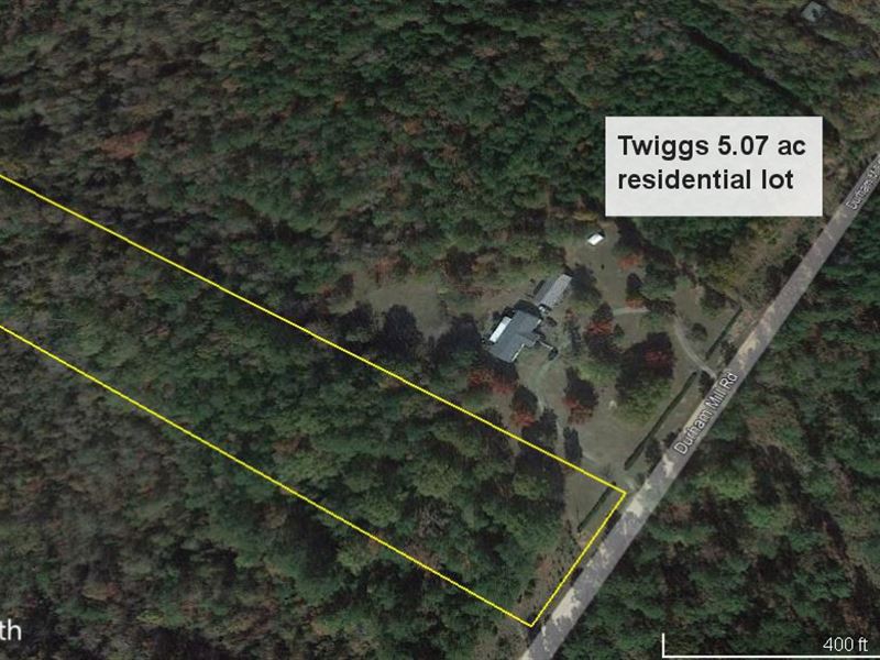 5.07 Acres in Twiggs County, GA : Jeffersonville : Twiggs County : Georgia