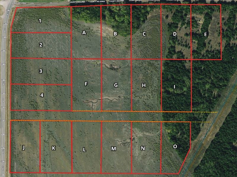 1.5 Acres on FM 137, Lot J : Paris : Lamar County : Texas