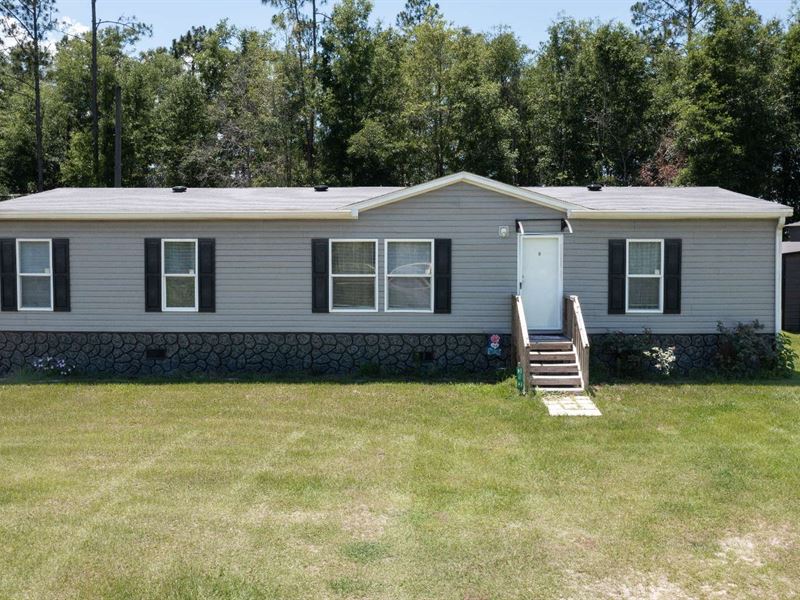 Very Well Kept Mobile Home : Lee : Madison County : Florida
