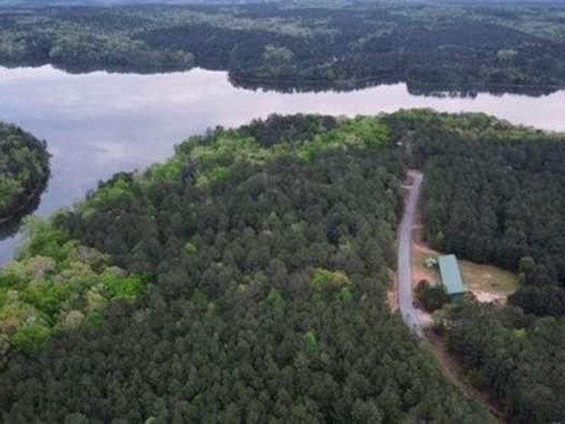 Cleared Lake Russell Lake Lot : Elberton : Elbert County : Georgia