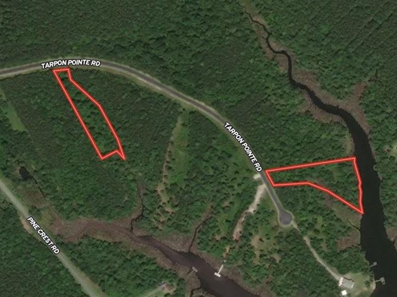 2.69 Ac Waterfront Property for Sal : Bath : Beaufort County : North Carolina