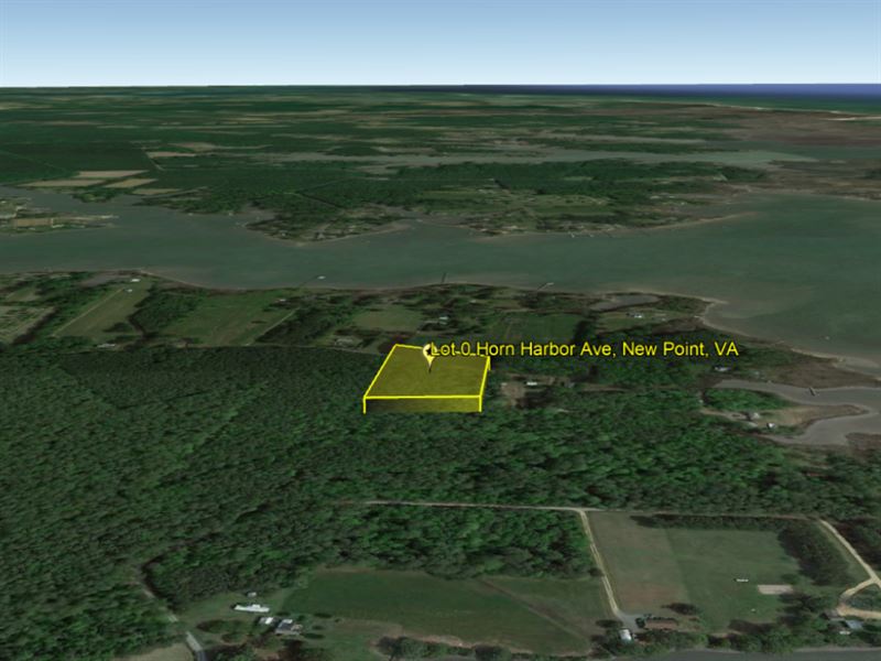 Agricultural Land Near Waterfront : New Point : Mathews County : Virginia