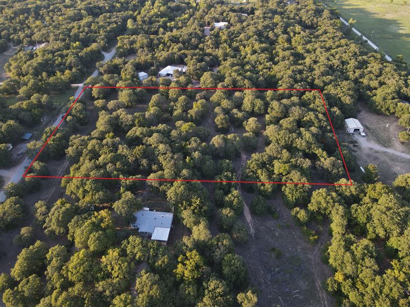 Beautiful Tract for Forever Home : Thackerville : Love County : Oklahoma