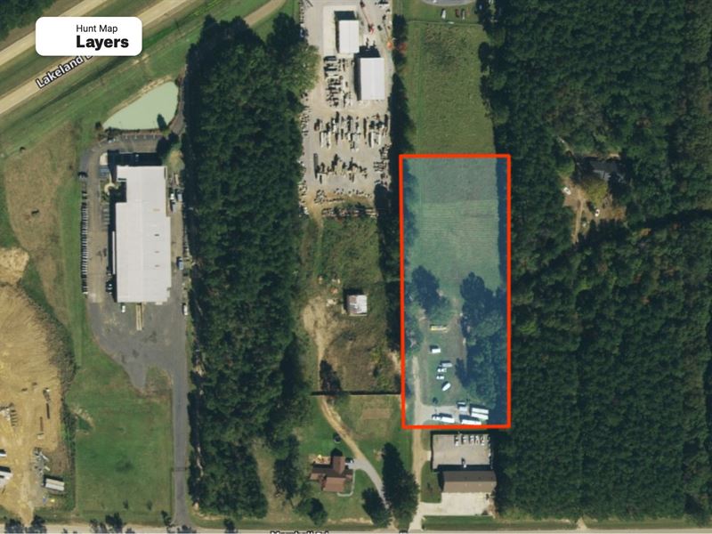 Commercial 3 Ac in Rankin County : Brandon : Rankin County : Mississippi