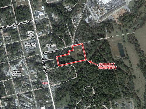 Land, Federal Opportunity Zone : Milledgeville : Baldwin County : Georgia