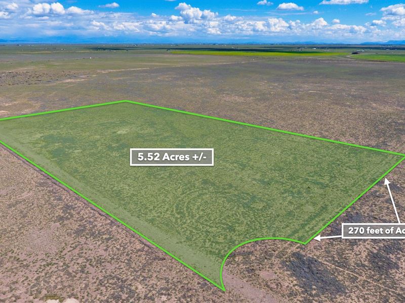Ranch with Mountain Views : Alamosa : Alamosa County : Colorado