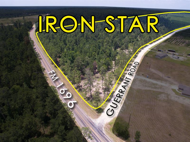 11 Acres, Lot 21 Iron Star : Huntsville : Walker County : Texas