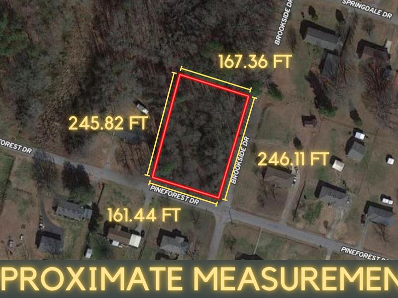 Vacant Acreage for Sale, 0.91 Acre : Belton : Anderson County : South Carolina