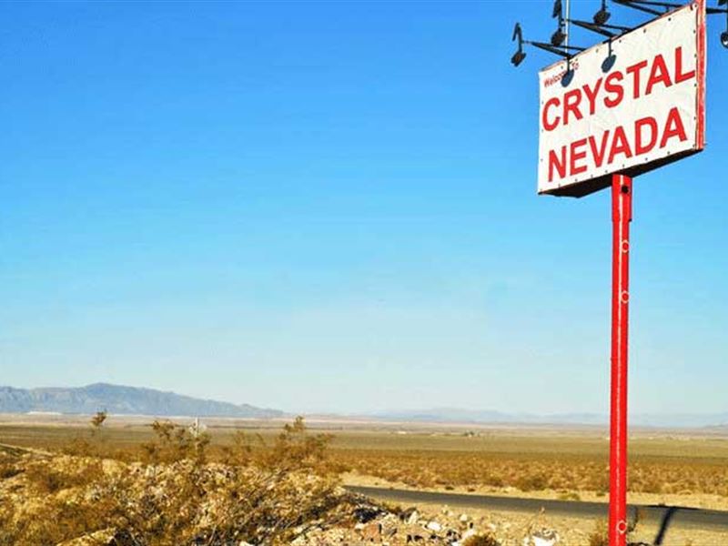 Vegas Area Lot, 5000 Sq ft : Crystal : Nye County : Nevada