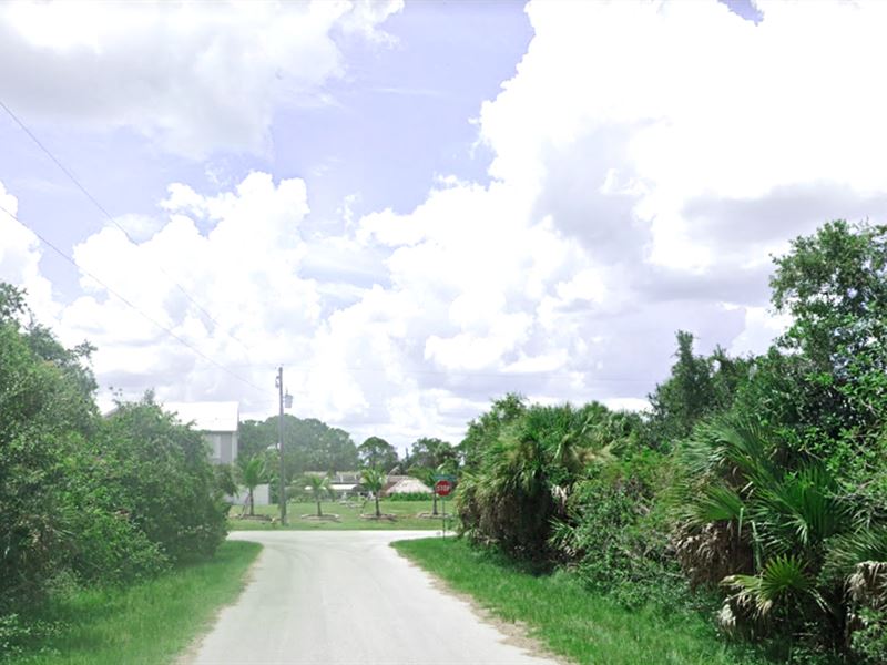 Beautiful 1/2 Acre Lot Near River : Port Charlotte : Charlotte County : Florida