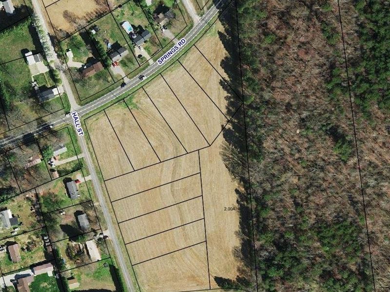 9.45 Acres Off Springs Road, Con : Conover : Catawba County : North Carolina