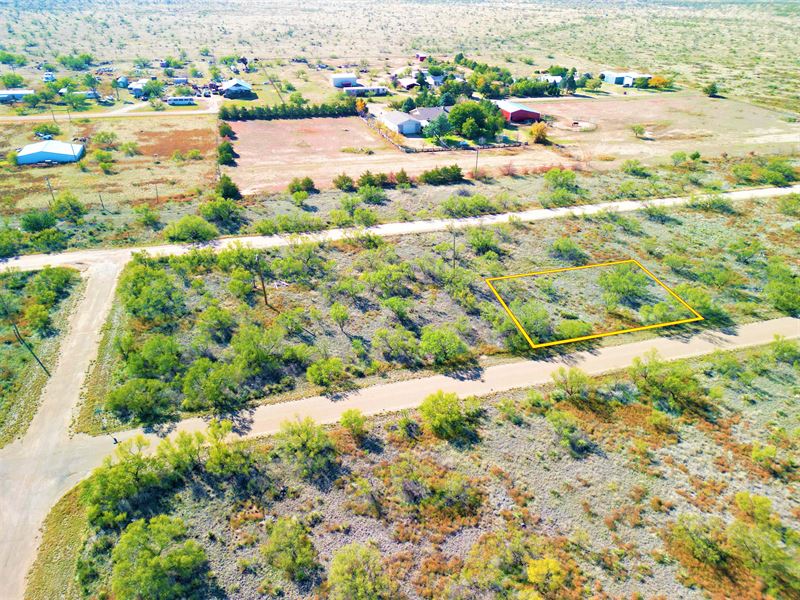 Double Lot, Electric & Water Ready : Fritch : Moore County : Texas