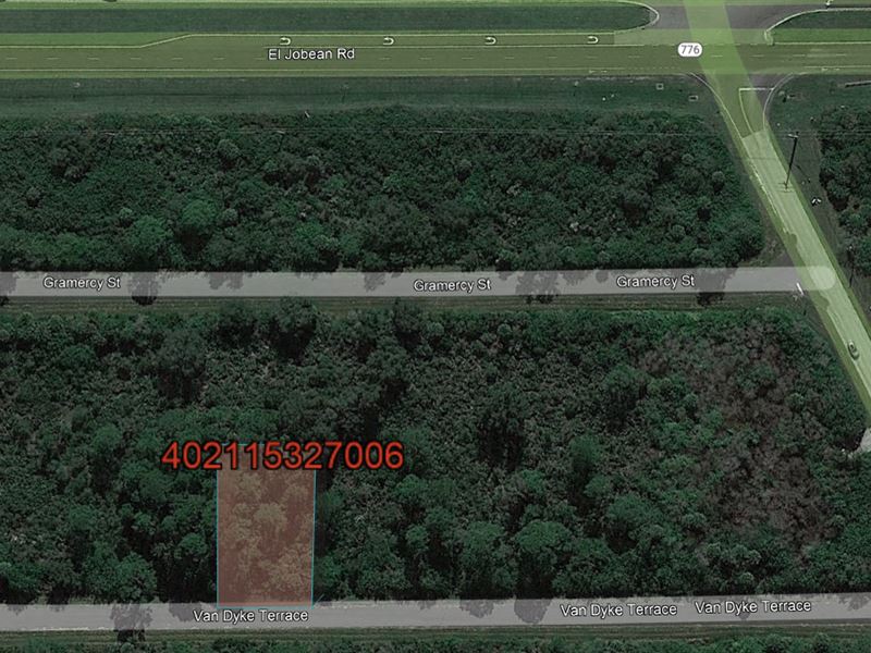 Beautiful Land Near Greenbelt : Tampa : Charlotte County : Florida