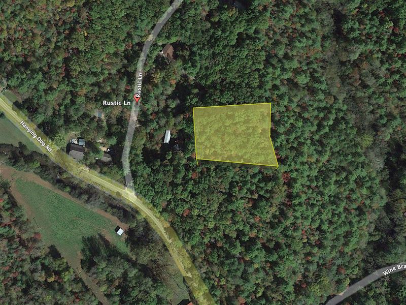 1 Acre of Serene Land for Sale : Murphy : Cherokee County : North Carolina