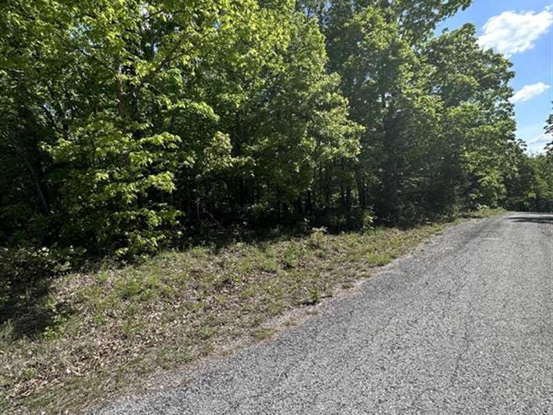 Corner Lot Close to Lake : Horseshoe Bend : Izard County : Arkansas