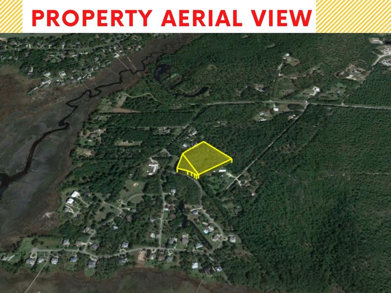 4.5 Ac Lot in Brunswick County, NC : Southporth : Brunswick County : North Carolina