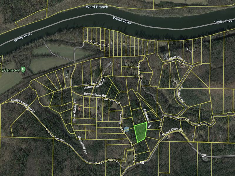 2 Acres, Izard County, Near Whi : Mount Olive : Izard County : Arkansas