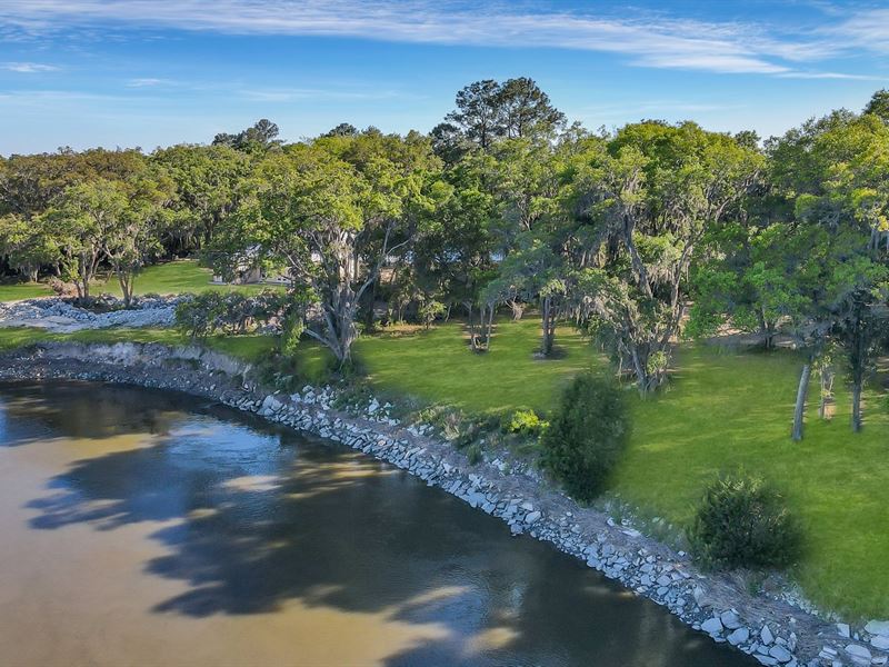 Waterfront Homesite in Midway, GA : Midway : Liberty County : Georgia