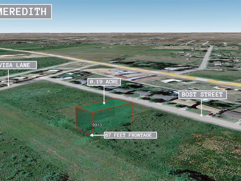 .19 Acre in Fritch, $150/Mo : Fritch : Hutchinson County : Texas